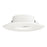 Maxim Lighting Slim Gimbal 1 Light 5" Flush Mount/5CCT, White/White