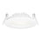 Maxim Lighting Cove 1 Light 4" LED Flush Mount/3000K, White/White