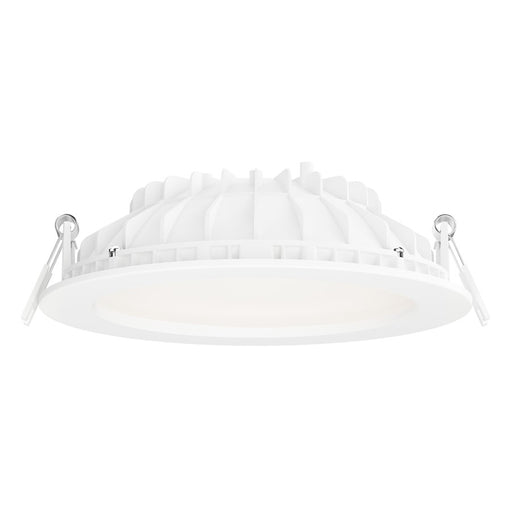 Maxim Lighting Cove 1 Light 6" LED Flush Mount/3000K, White/White