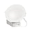 Maxim Lighting Cove 1 Light 6" LED Flush Mount/3000K, White/White