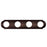 Maxim Lighting Essentials 4 Light Racetrack Bath Vanity Light, Bronze