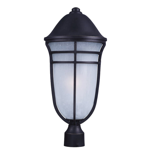 Maxim Lighting Westport DC EE 1Lt Outdoor Post, Artesian Bronze/Wisp - 84100WPAT