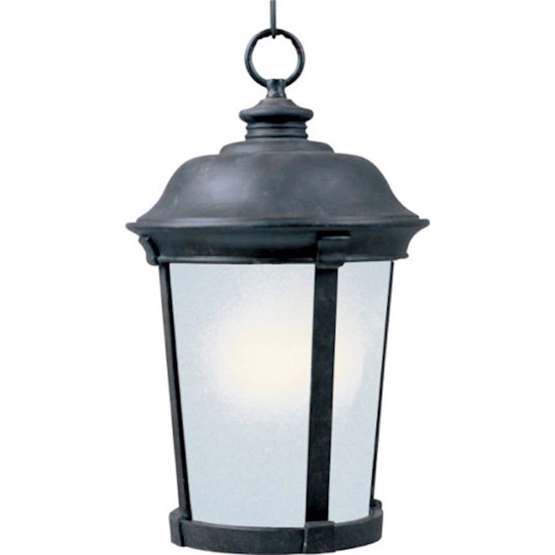Maxim Dover EE 1-Light Outdoor Hanging Lantern Bronze
