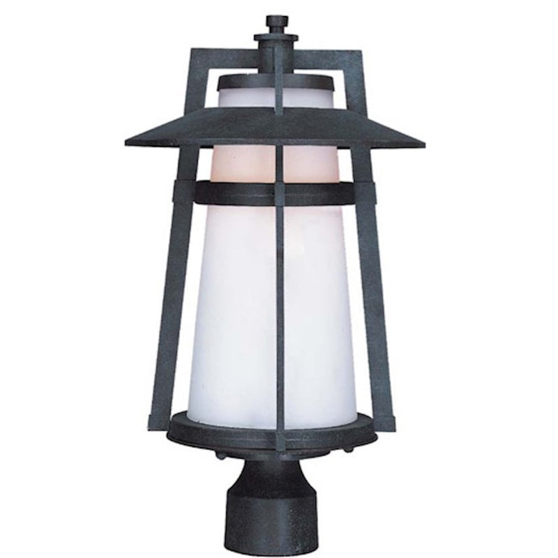 Maxim Lighting Calistoga EE 1 Light Outdoor Pole/Post Lantern, Adobe