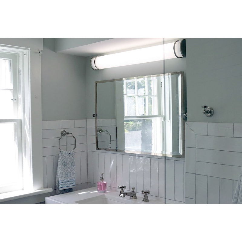 Maxim Lighting Linear EE 2-Light Vanity Satin Nickel