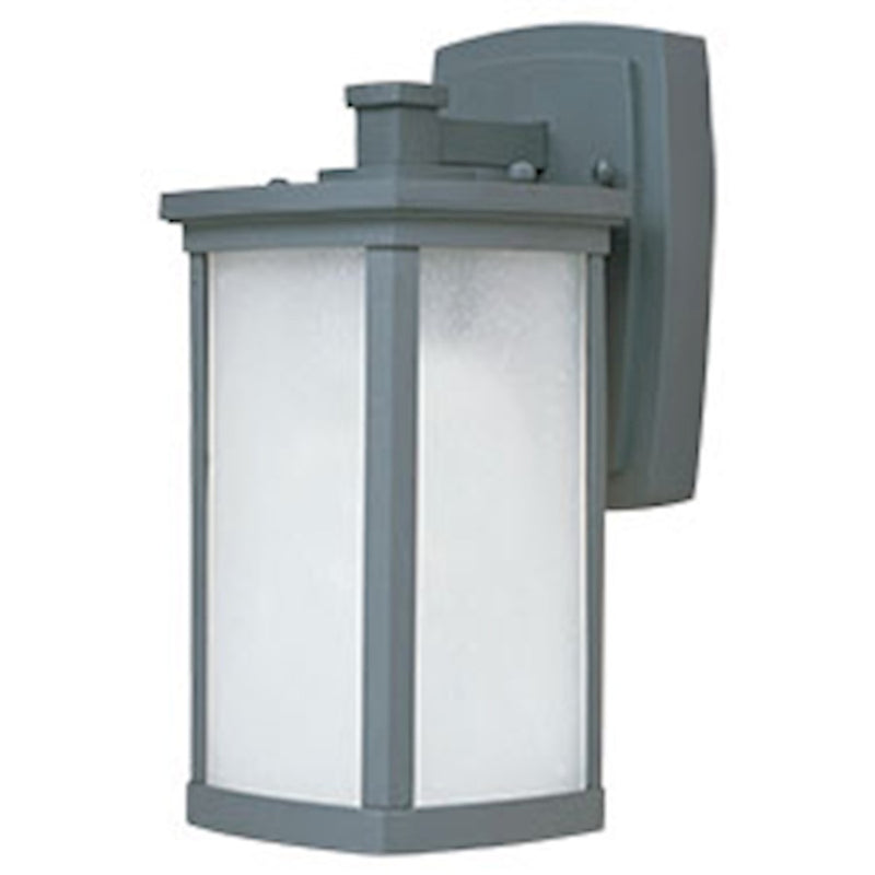 Maxim Terrace EE 1-Light Small Outdoor Wall Light, Platinum