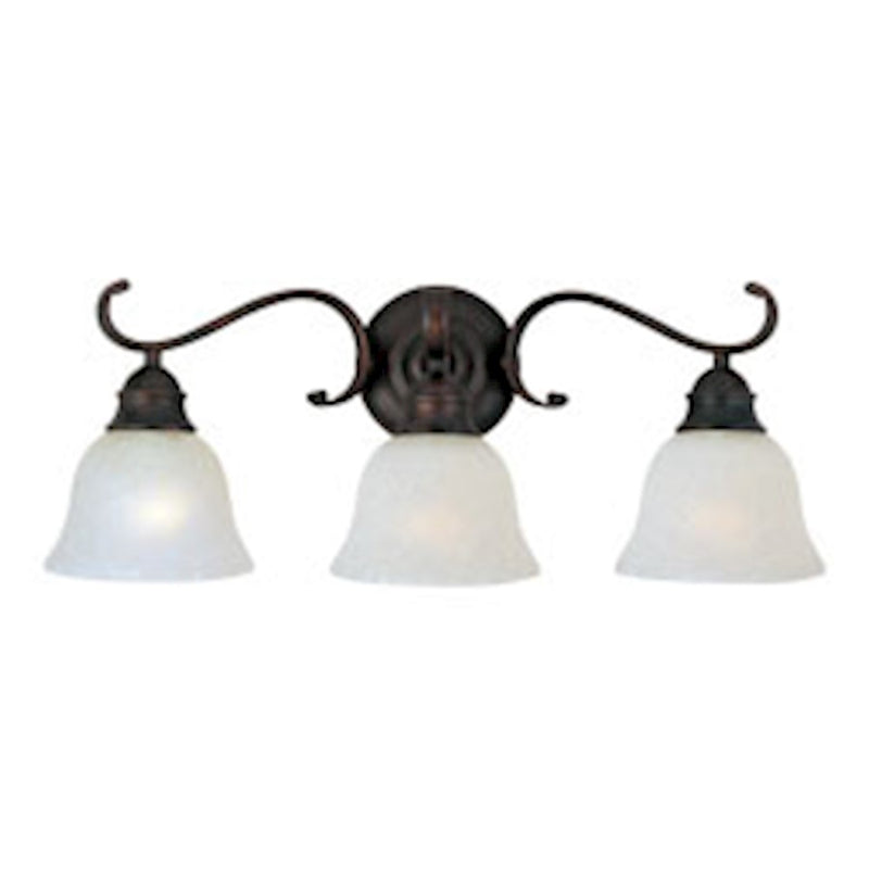 Maxim Linda EE 3-Light Bath Vanity, Oil Rubbed Bronze