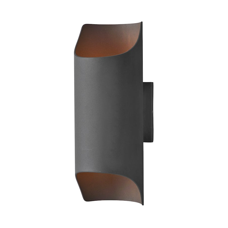 Maxim 13.75' x 5.25' Lightray LED Outdoor Wall Sconce, Bronze