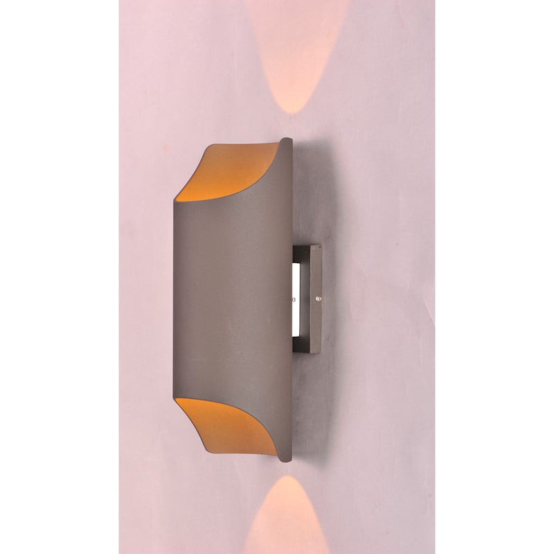 Maxim 13.75' x 5.25' Lightray LED Outdoor Wall Sconce, Bronze