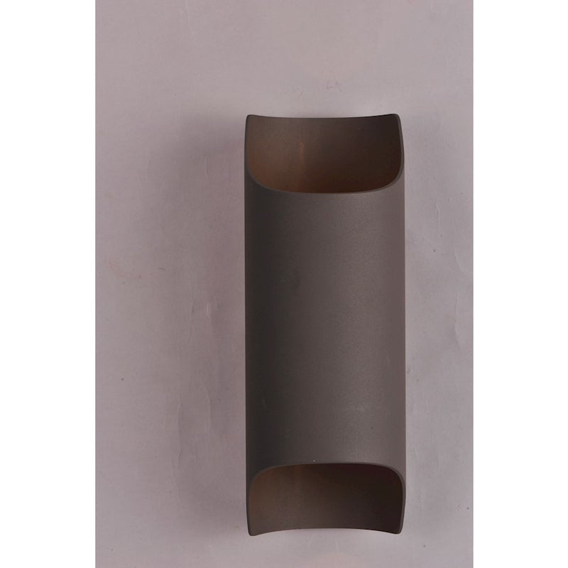Maxim 13.75' x 5.25' Lightray LED Outdoor Wall Sconce, Bronze