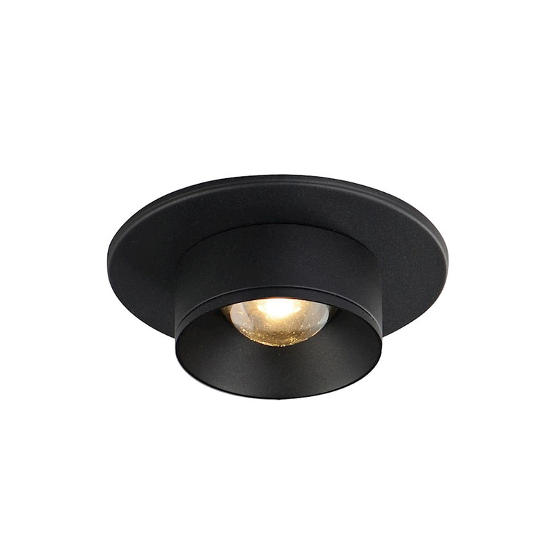 Maxim Lighting Caldera 1 Light 120-277V LED Flush Mount, Black
