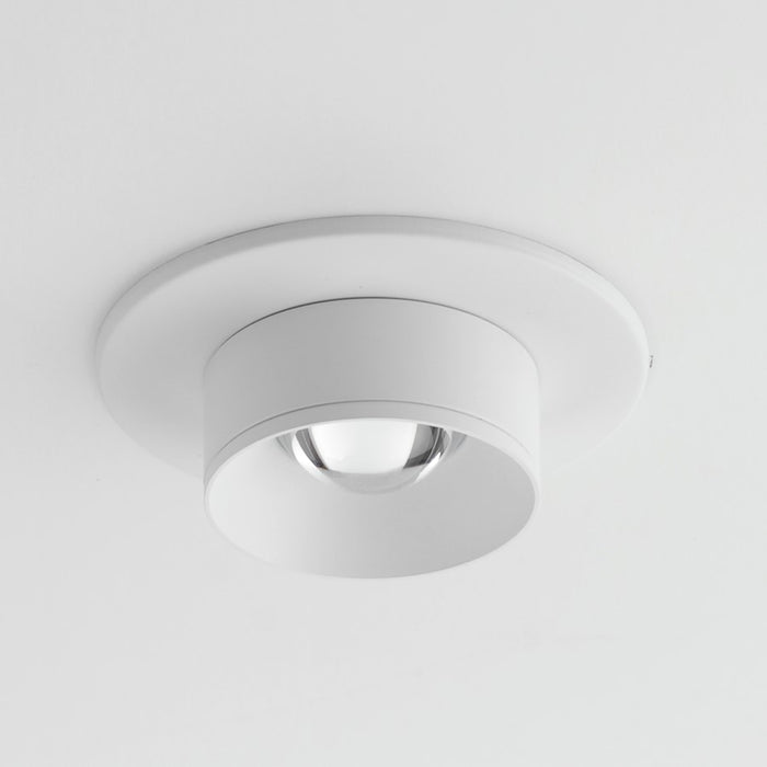 Maxim Lighting Caldera 1 Light 120-277V LED Flush Mount, White