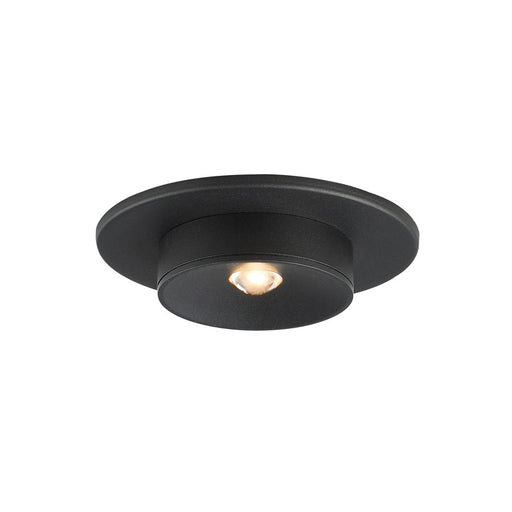 Maxim Lighting Caldera 1 Light Semi-Flush Mount, Black - 86211BK
