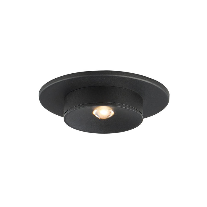 Maxim Lighting Caldera 1 Light Semi-Flush Mount, Black - 86211BK