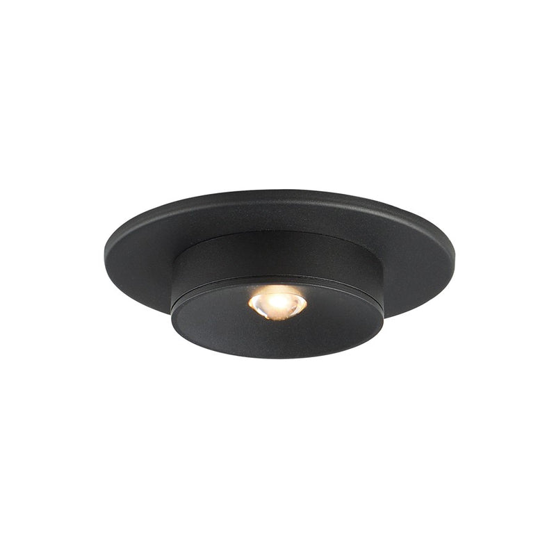 Maxim Lighting Caldera 1 Light Semi-Flush Mount, Black