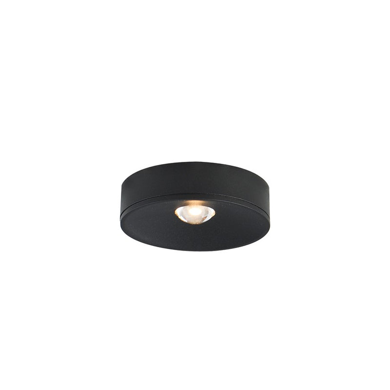 Maxim Lighting Caldera 1 Light Semi-Flush Mount, Black