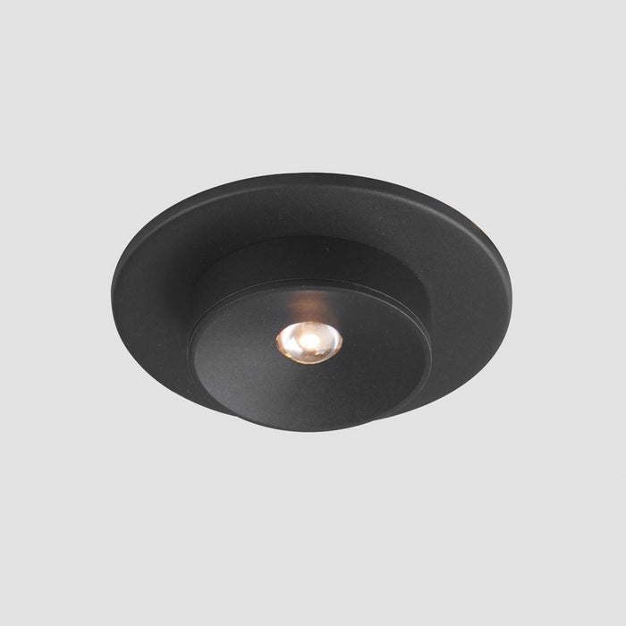 Maxim Lighting Caldera 1 Light Semi-Flush Mount, Black