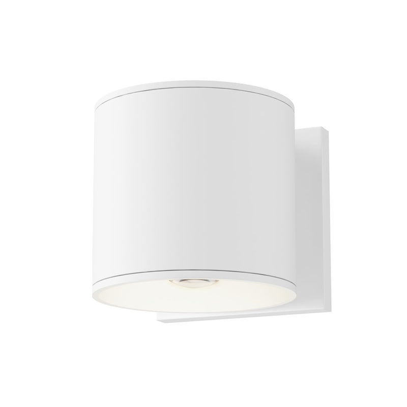 Maxim Lighting Stout 1 Light Round 120-277V Wall Sconce, White