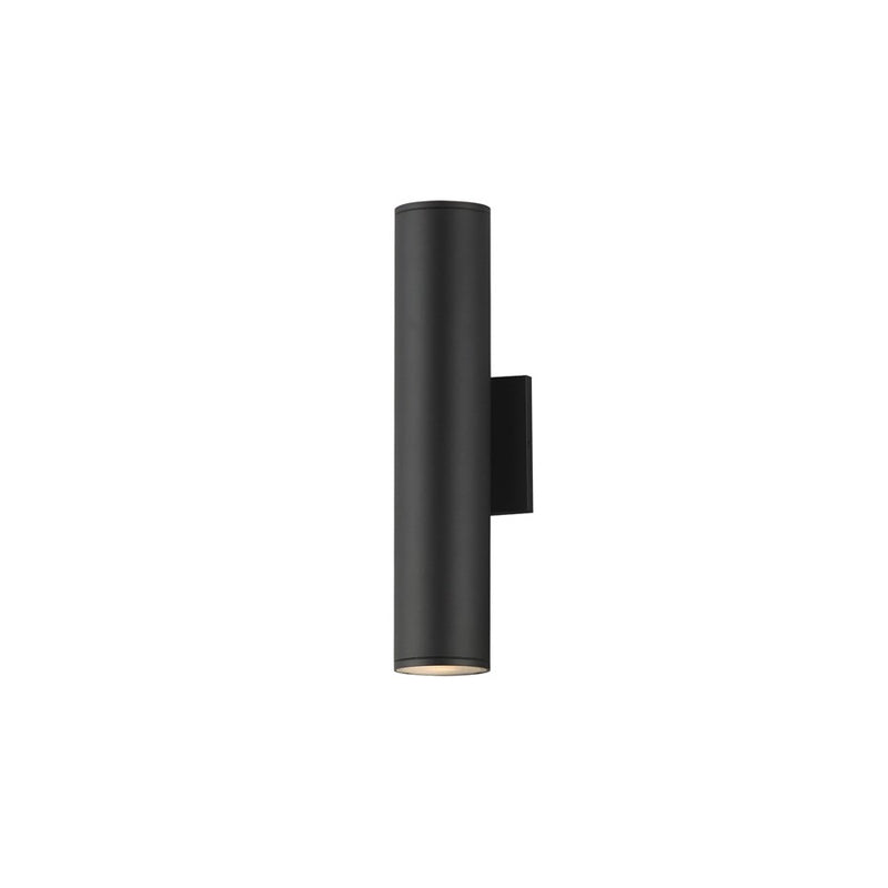 Maxim Lighting Caldera 2 Light 15" Outdoor Wall Mount, Black