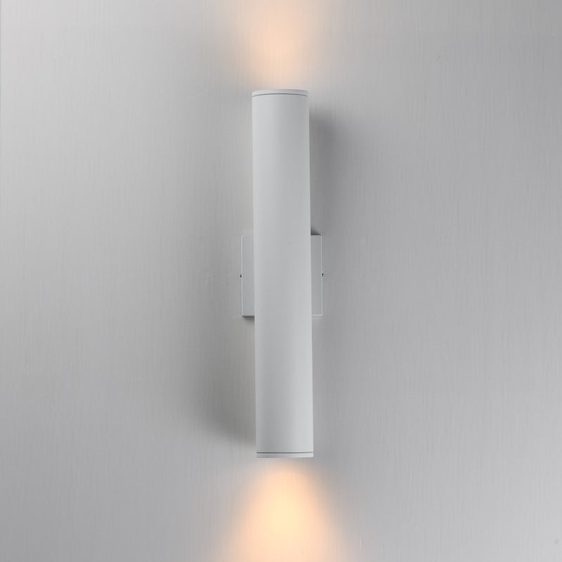 Maxim Lighting Caldera 2 Light 20" Outdoor Wall Mount, White