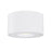 Maxim Lighting Fulcrum 1 Light 2.75" Flush Mount, White - 86250WT