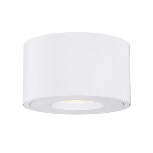 Maxim Lighting Fulcrum 1 Light 2.75" Flush Mount, White - 86250WT