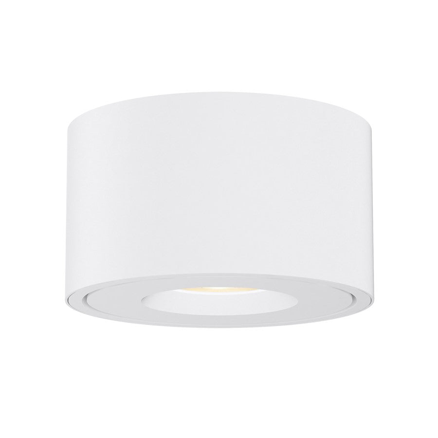Maxim Lighting Fulcrum 1 Light 2.75" Flush Mount, White - 86250WT
