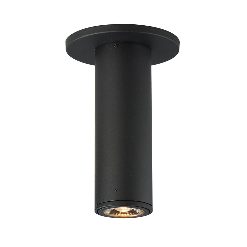Maxim Lighting Fulcrum 1 Light 7.5" Flush Mount, Black