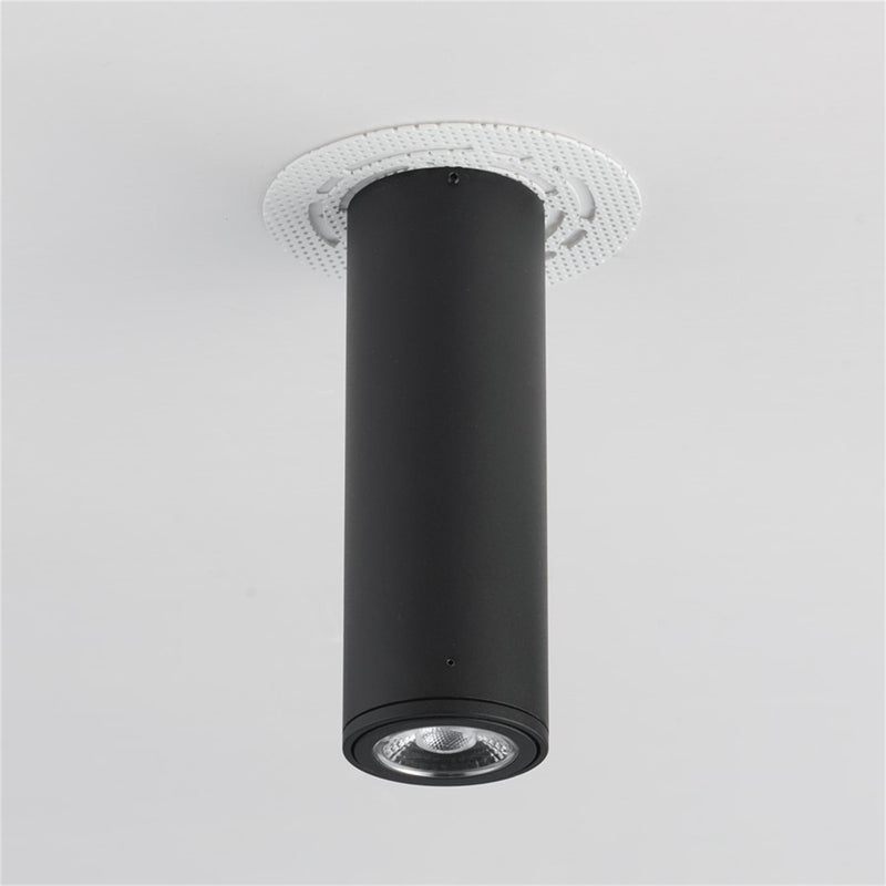 Maxim Lighting Fulcrum 1 Light 7.5" Flush Mount, Black
