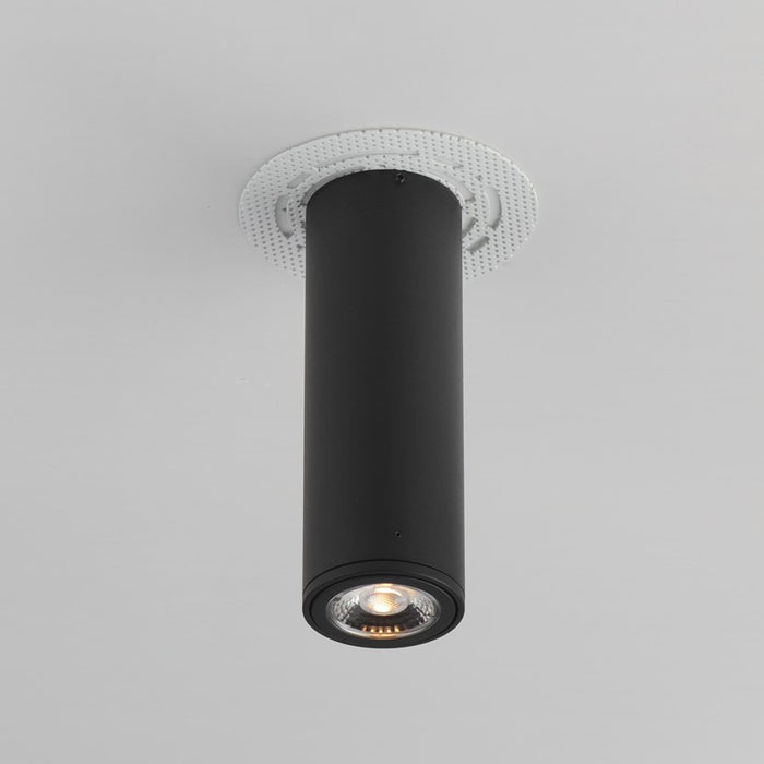 Maxim Lighting Fulcrum 1 Light 7.5" Flush Mount, Black