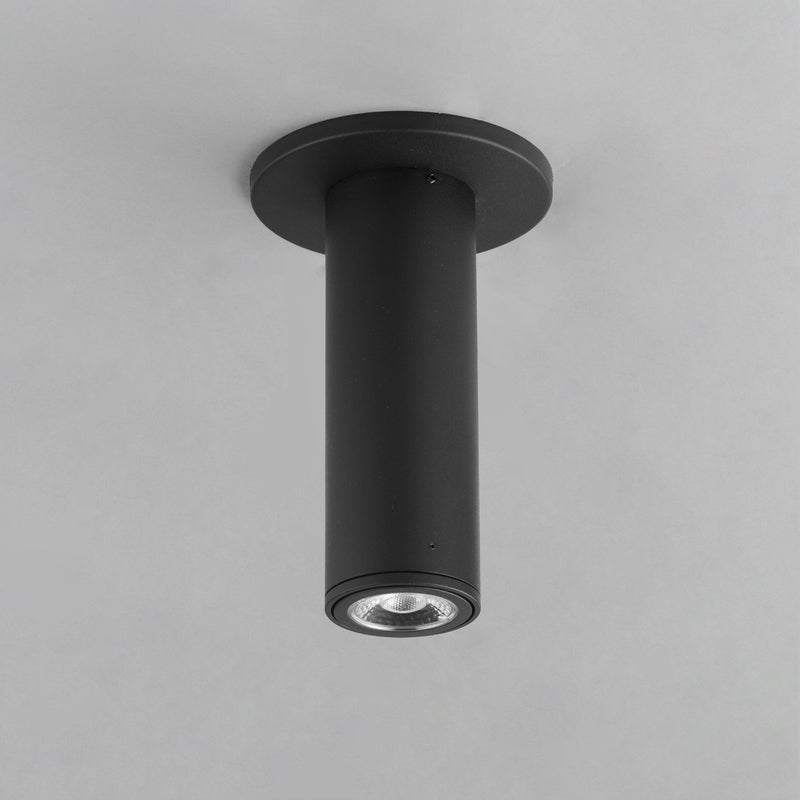 Maxim Lighting Fulcrum 1 Light 7.5" Flush Mount, Black