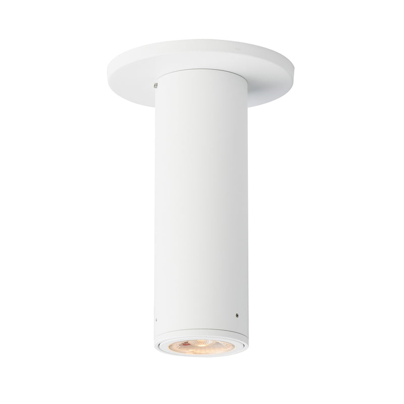 Maxim Lighting Fulcrum 1 Light 7.5" Flush Mount, White