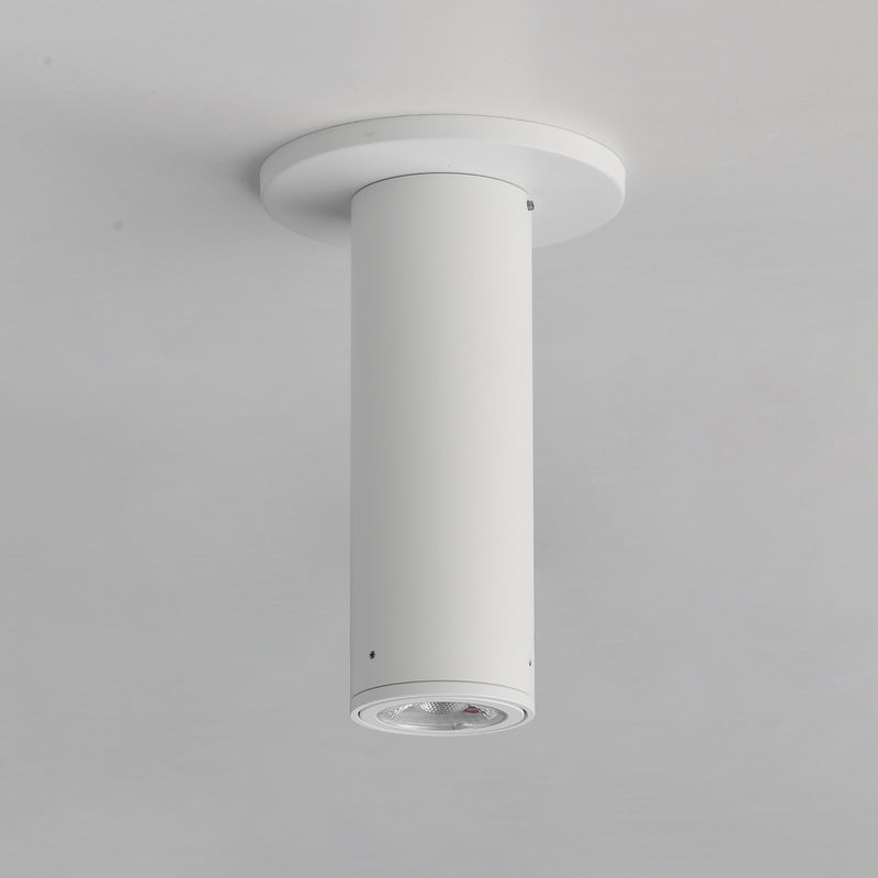Maxim Lighting Fulcrum 1 Light 7.5" Flush Mount, White