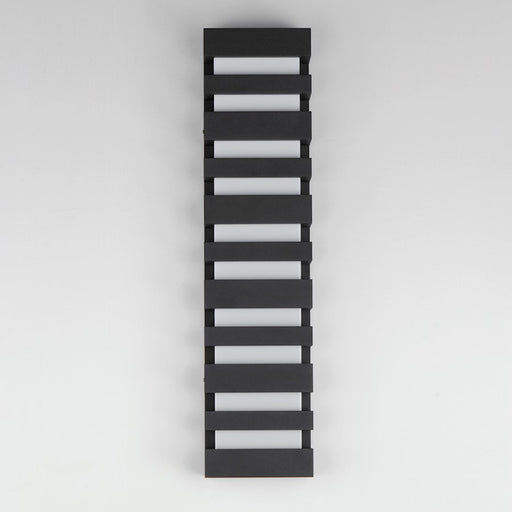 Maxim Lighting Keyes 1 Light 28" LED Outdoor Wall Sconce, Black