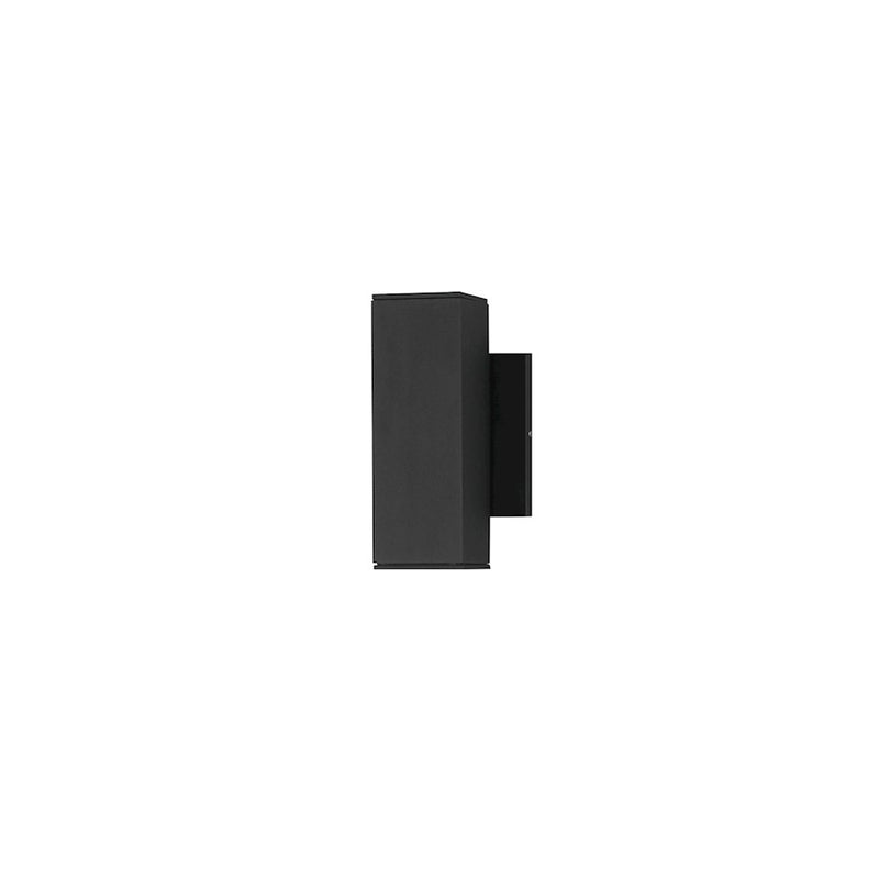 Maxim Lighting Culvert 2 Light 7.5" LED Outdoor Wall Sconce, Black