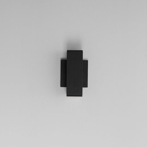 Maxim Lighting Culvert 2 Light 7.5" LED Outdoor Wall Sconce, Black