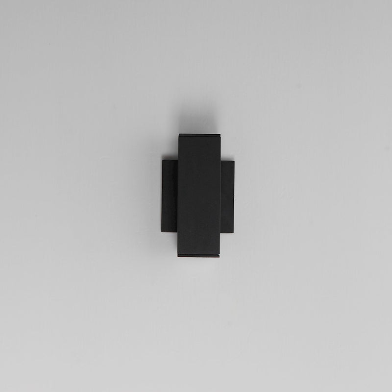 Maxim Lighting Culvert 2 Light 7.5" LED Outdoor Wall Sconce, Black