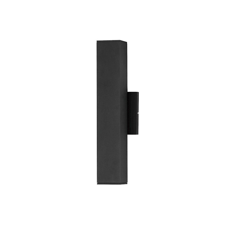 Maxim Lighting Culvert 2 Light 15" LED Outdoor Wall Sconce, Black