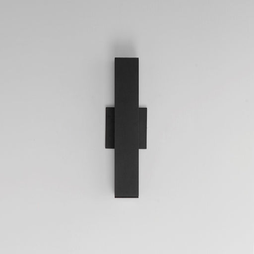 Maxim Lighting Culvert 2 Light 15" LED Outdoor Wall Sconce, Black