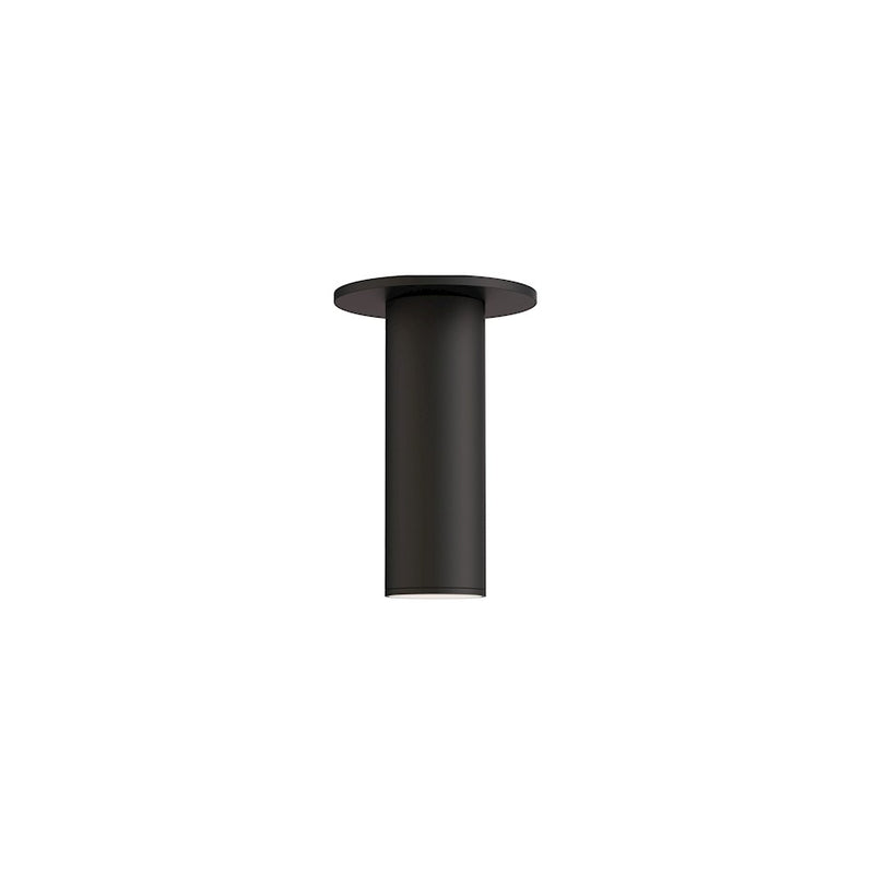 Maxim Lighting Calibro 1 Light 7.5" LED Outdoor Flush Mount, Bronze