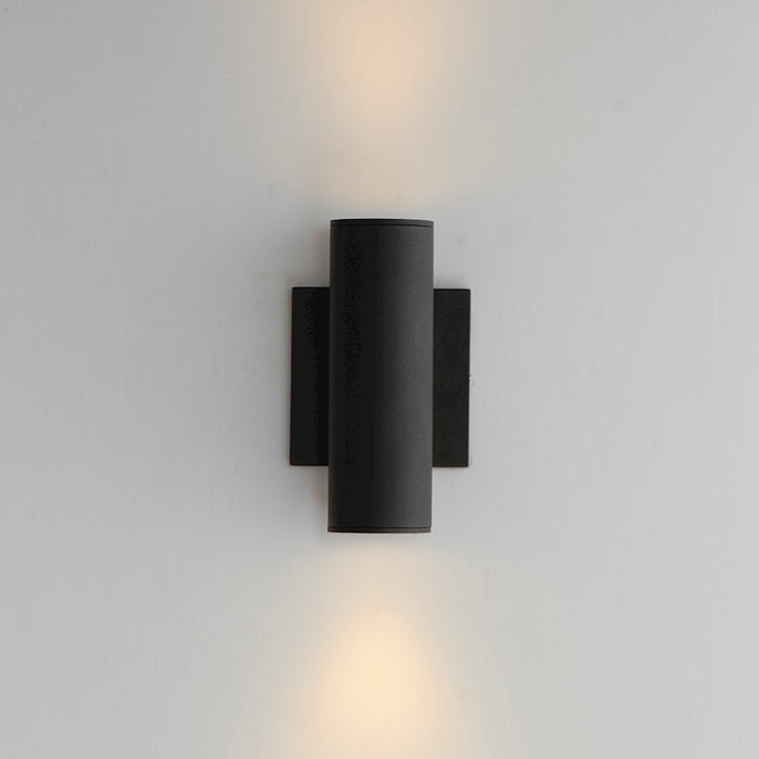 Maxim Lighting Calibro 2 Light 7.5" LED Outdoor Wall Sconce, Black