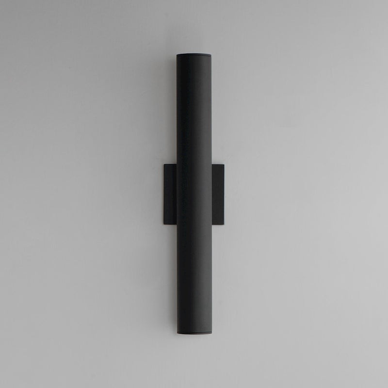 Maxim Lighting Calibro 2 Light 20" Outdoor Wall Sconce, Black