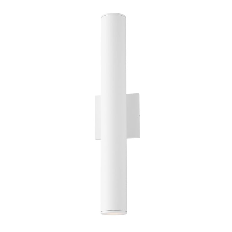 Maxim Lighting Calibro 2 Light 20" LED Outdoor Wall Sconce, White