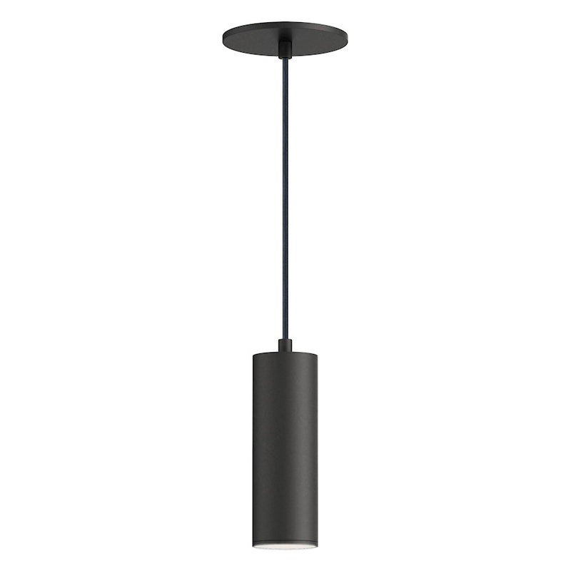 Maxim Lighting Calibro 1 Light 7.5" LED Outdoor Pendant, Black