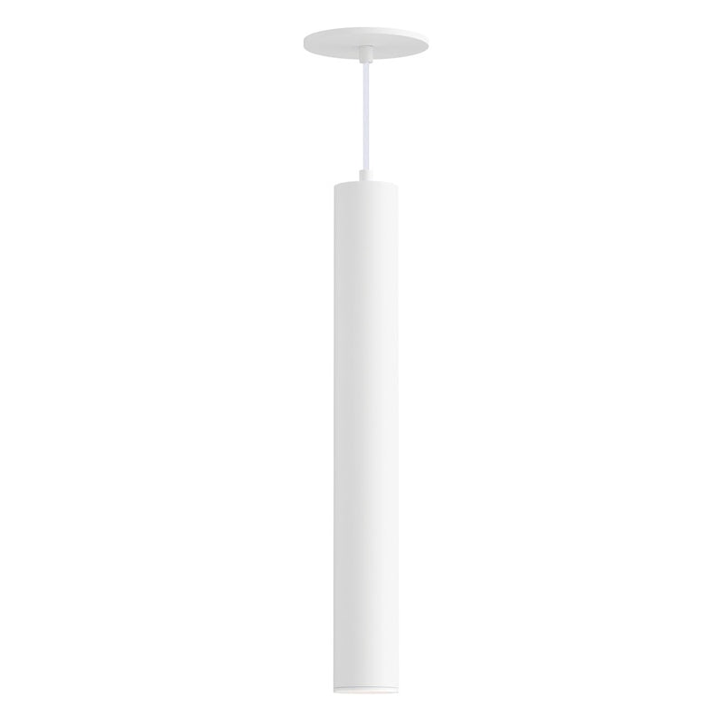 Maxim Lighting Calibro 1 Light 20" LED Outdoor Pendant, White