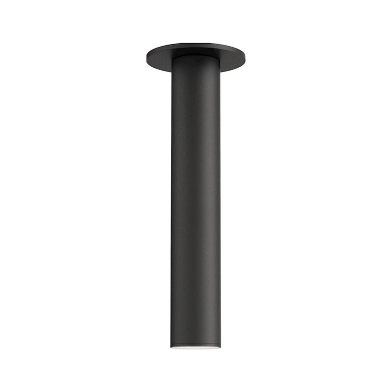 Maxim Lighting Calibro 1 Light 15" LED Outdoor Flush Mount, Black