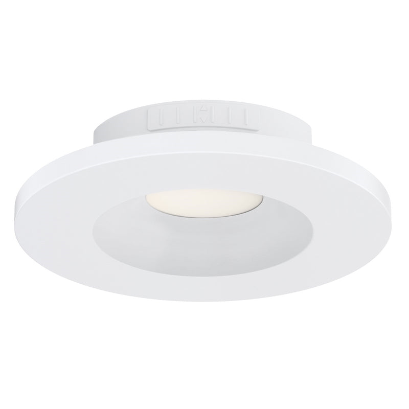Maxim Lighting Snug 1 Light 5" Utility Items, White/White