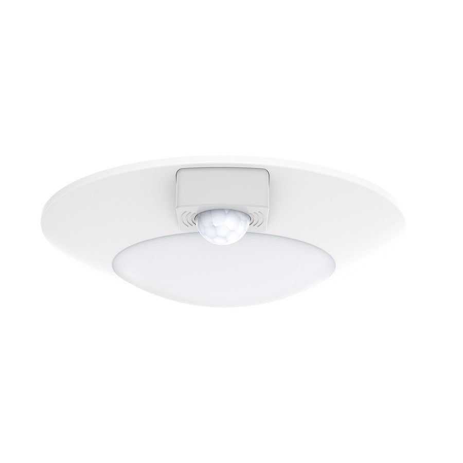 Maxim Lighting Diverse 1 Light 7" Utility Items, White/White - 87405WTWT