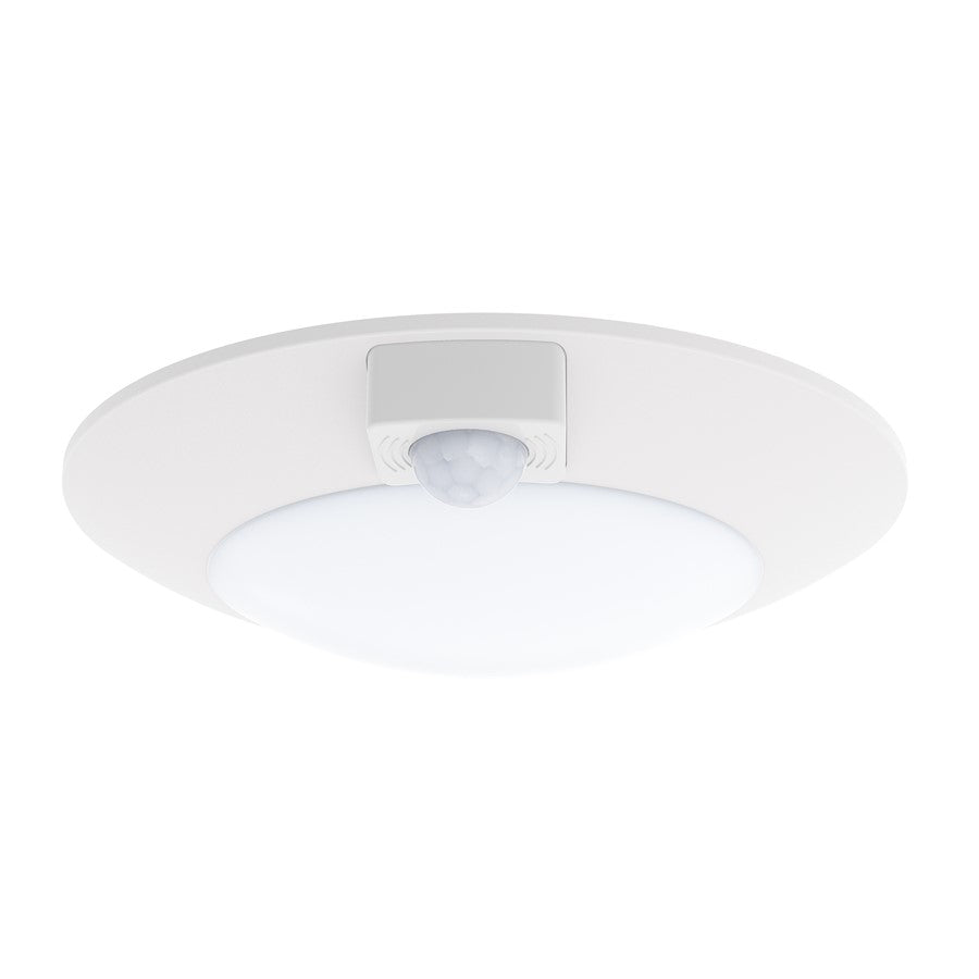 Maxim Lighting Diverse 1 Light 8" Utility Items, White/White - 87605WTWT