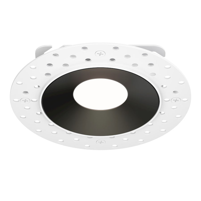 Maxim Lighting Crisp 1 Light 6" Trimless LED Downlight 3000K, Black